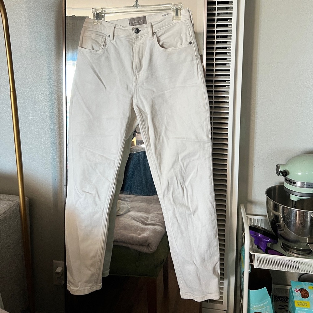 EVERLANE High-rise white Cheeky Jean